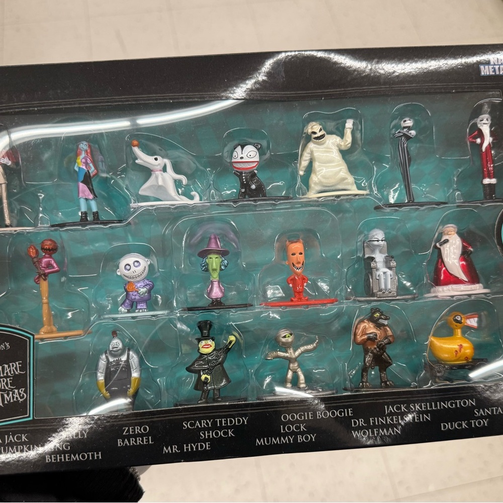 Disney Nightmare Before Christmas Figure Collection - Black, White, Orange